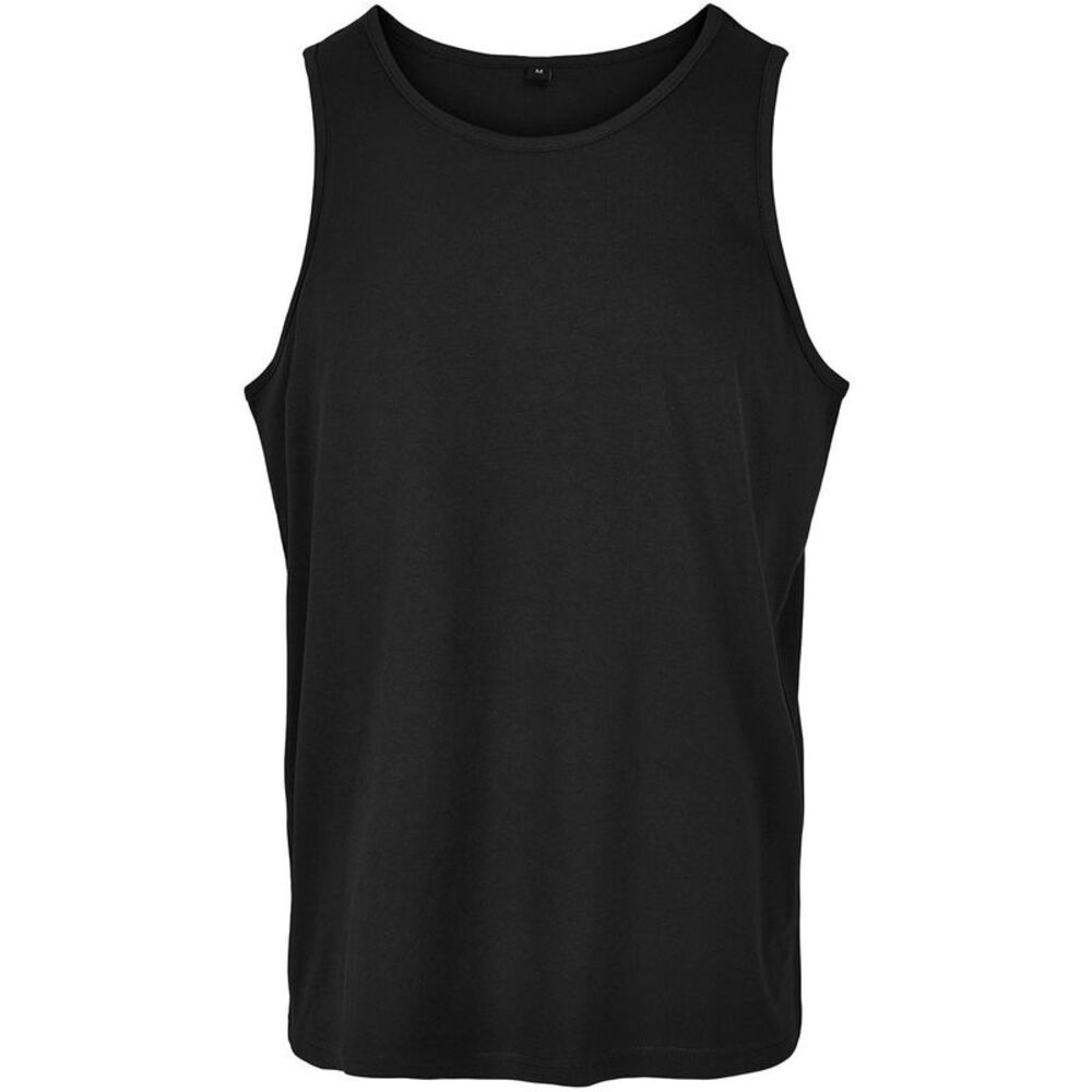 Build Your Brand Mens Basic Tank Top / Black
